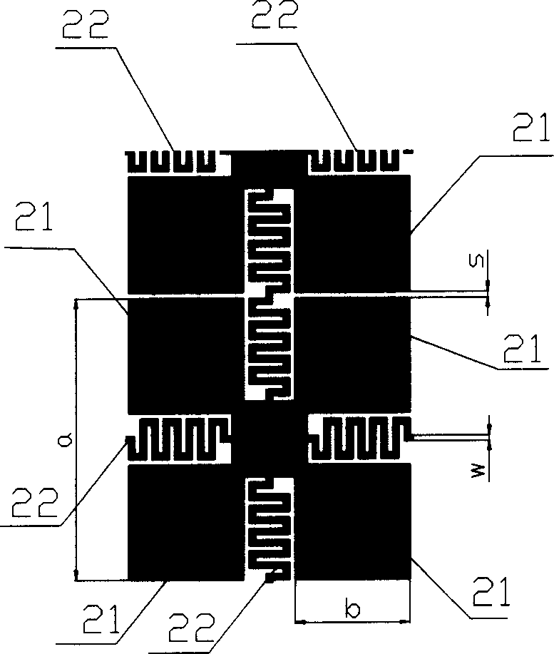 Application method of high dielectric microwave composite material on antenna made