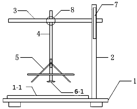 A measuring device and detection method for poultry egg freshness yolk index