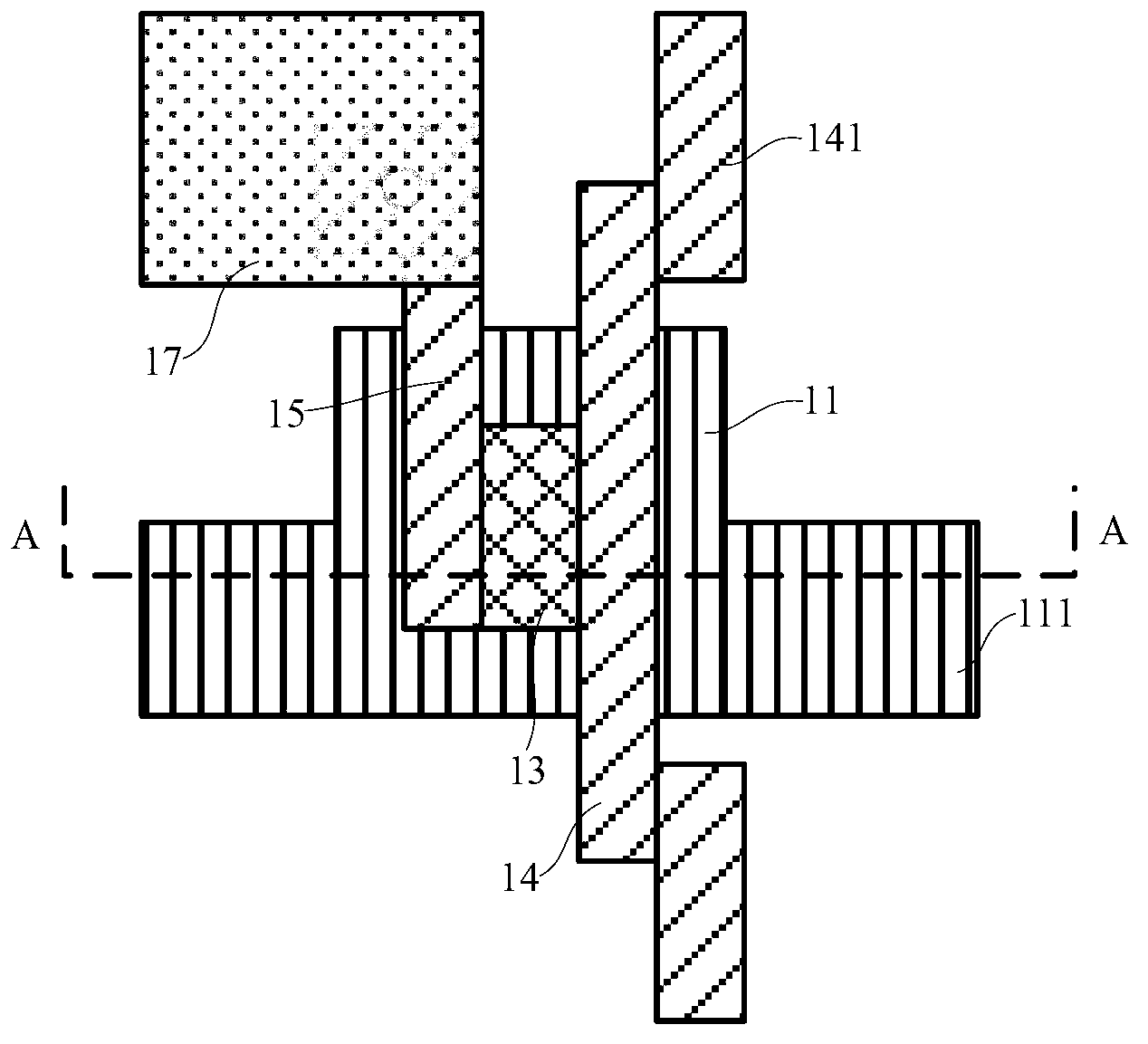 Array base plate, manufacturing method thereof and liquid crystal display device