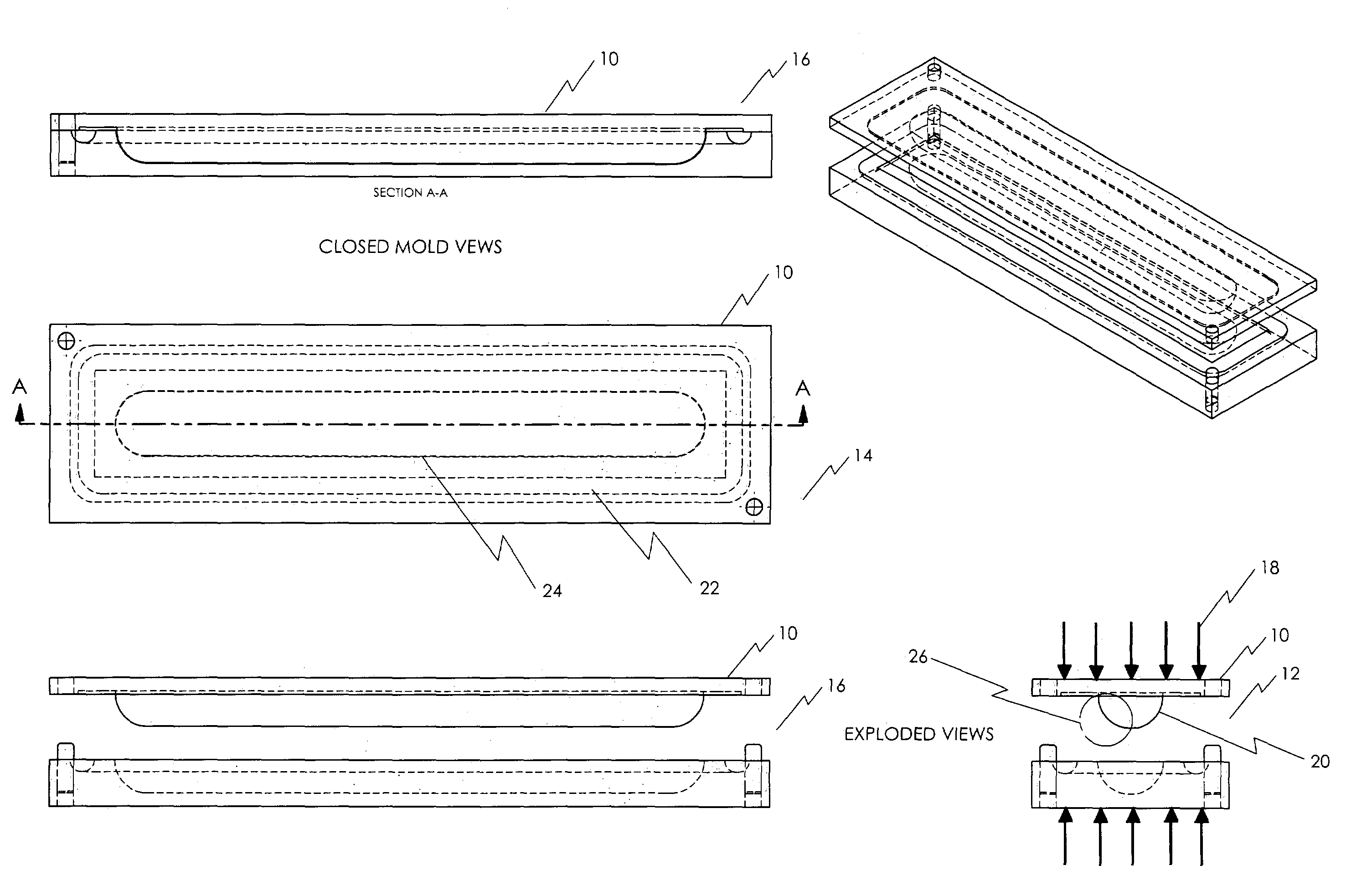 Composite material for a sensor for measuring shear forces