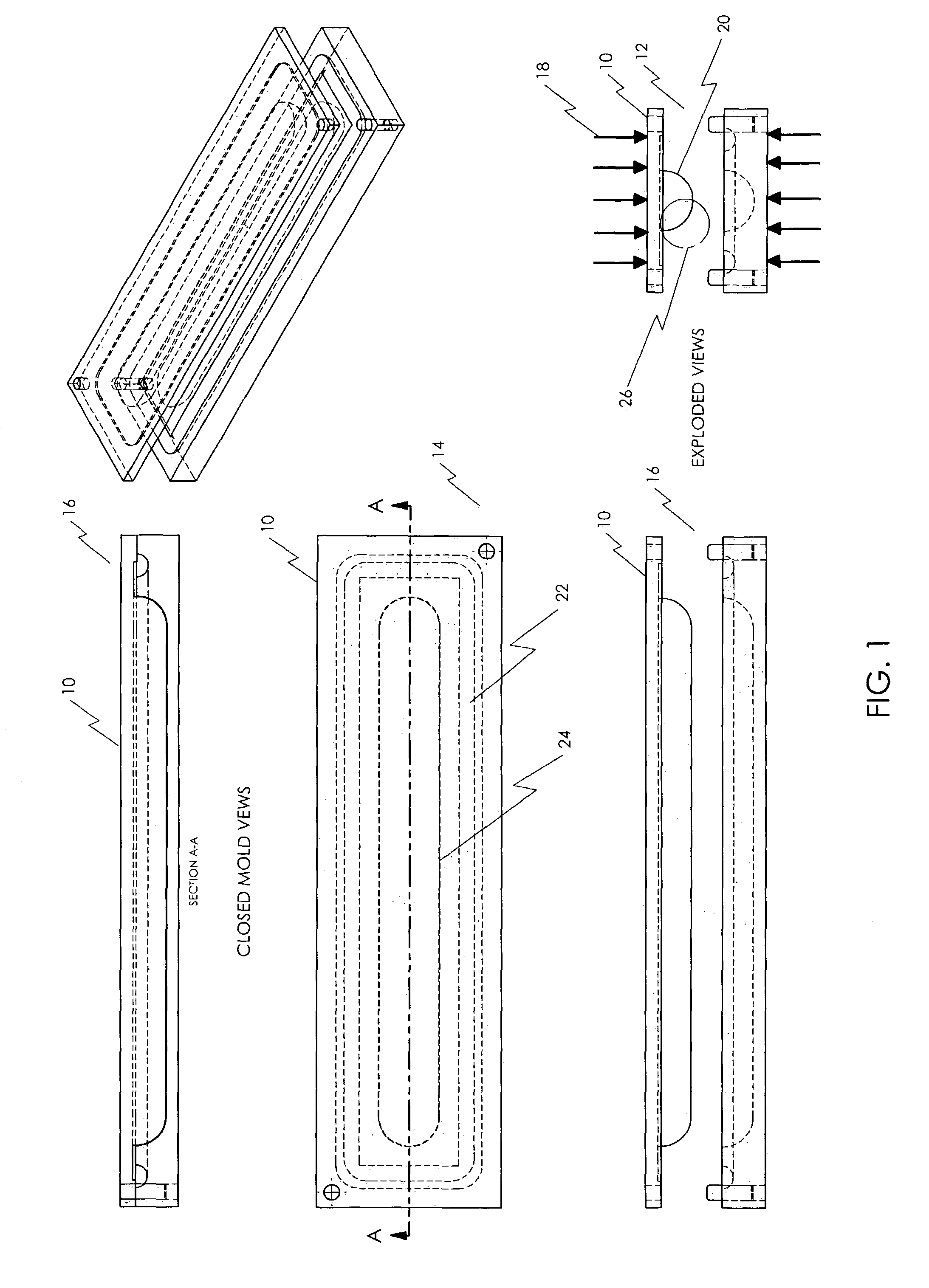 Composite material for a sensor for measuring shear forces