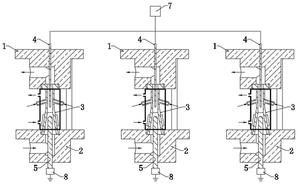 A device for synthesizing nitrogen oxides by air plasma