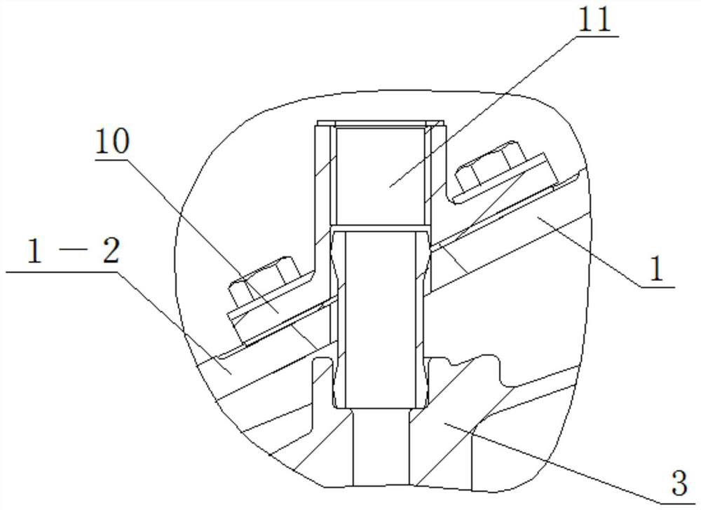 Power turbine inlet guider for combustion drive compressor unit