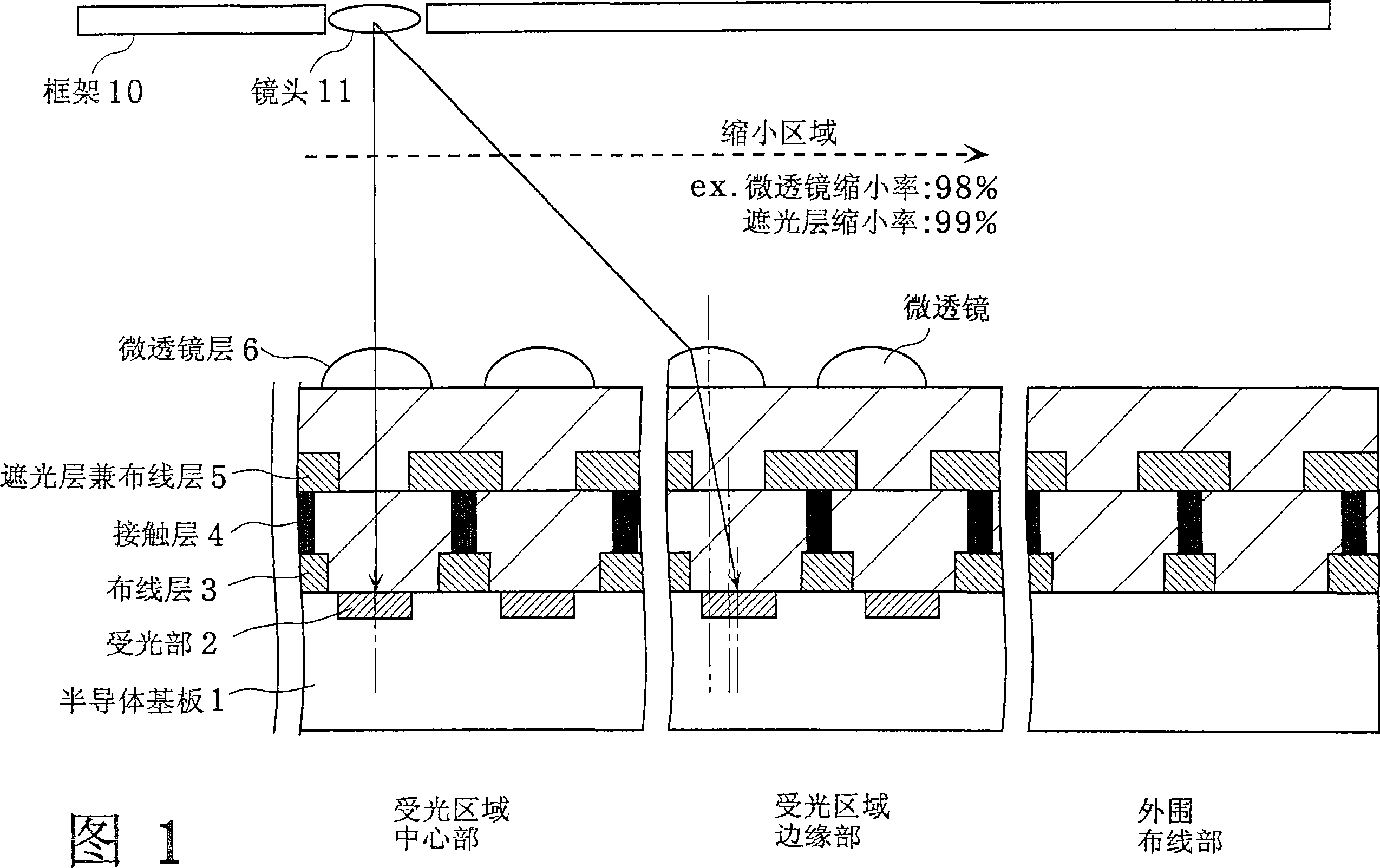 Solid-state image pickup device and mask manufacturing method