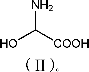 P-hydroxy phenylglycine synthesis method