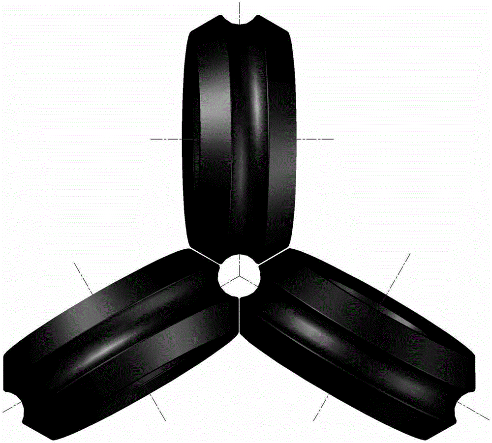 Fixed diameter reducing machine for eliminating inner squares of steel pipe