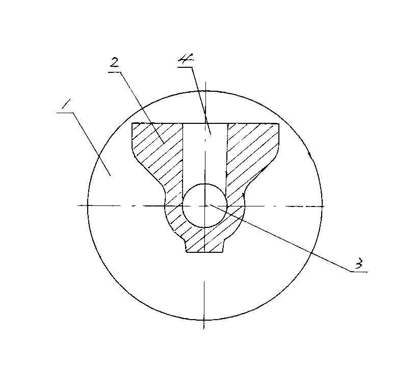 Flow meter housing casting piece