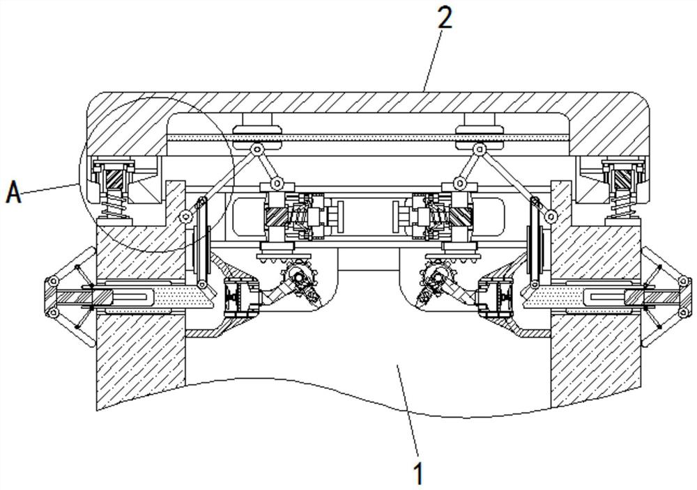 Precision instrument storage moisture-proof device based on pressing operation