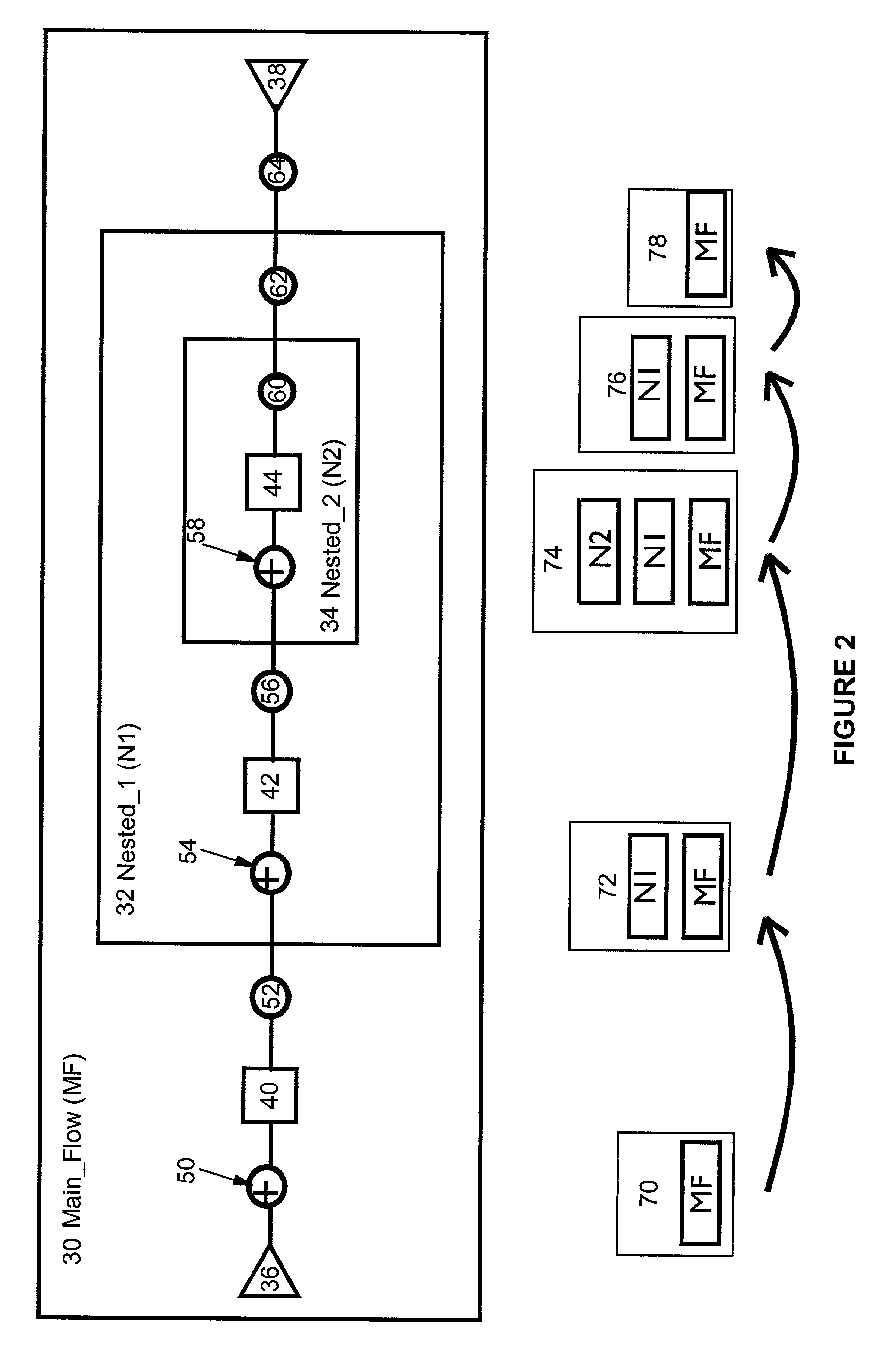 High performance debugging in a message flow environment