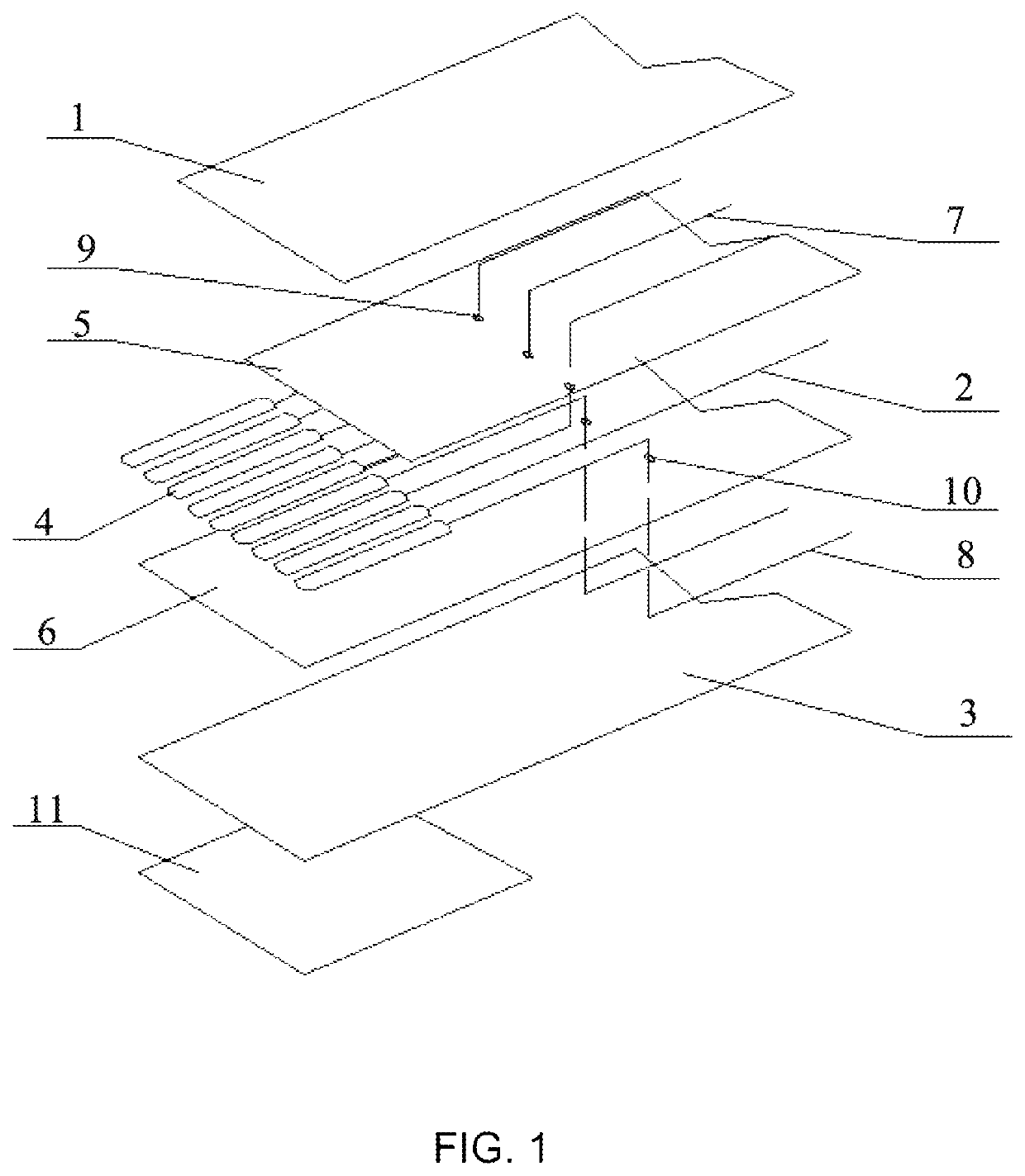 FPC connector, touch-sensitive screen and LCD screen