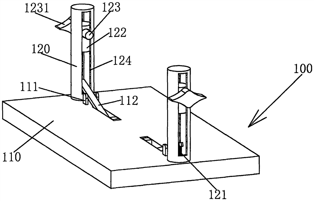 Clamping tool for producing and welding computer component