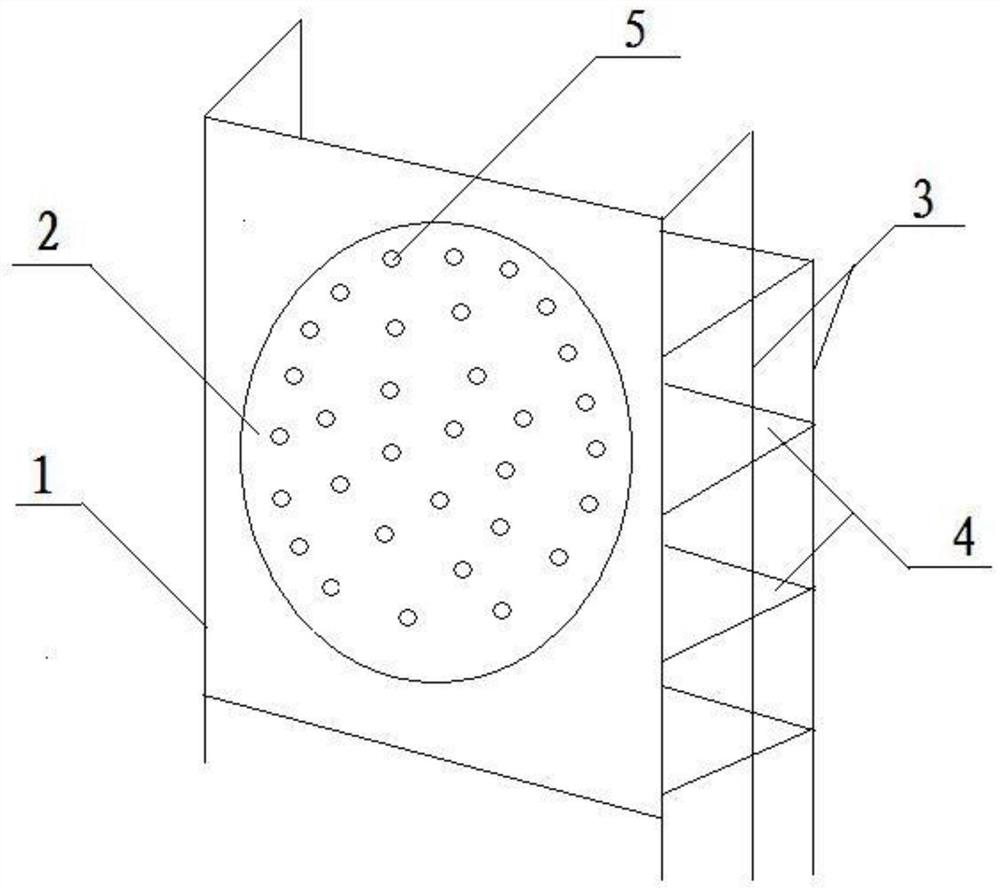 A compound array system and implementation method for ku/ka/w band simulation test