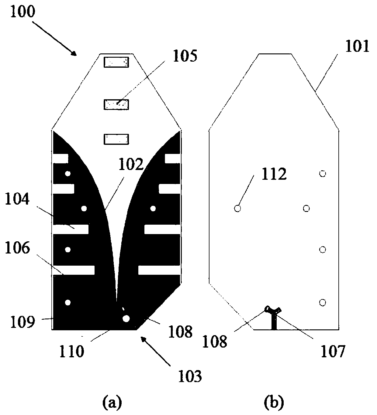 Vivaldi antenna and antenna apparatus