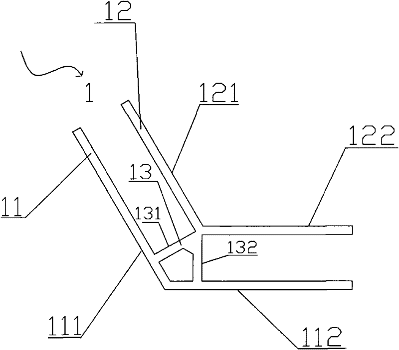 Honeycomb structural connection member provided with doubling plates