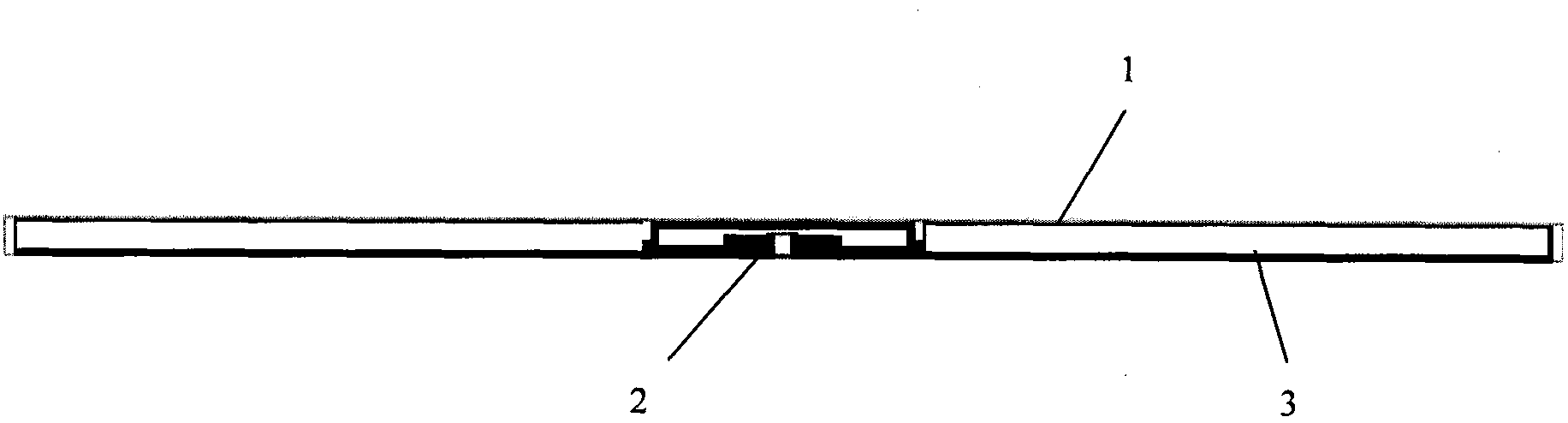 Printed circuit board with radio frequency identification and production method thereof