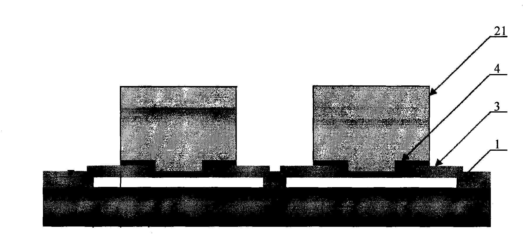 Printed circuit board with radio frequency identification and production method thereof