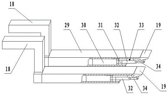 Lightweight combined fork arm vehicle