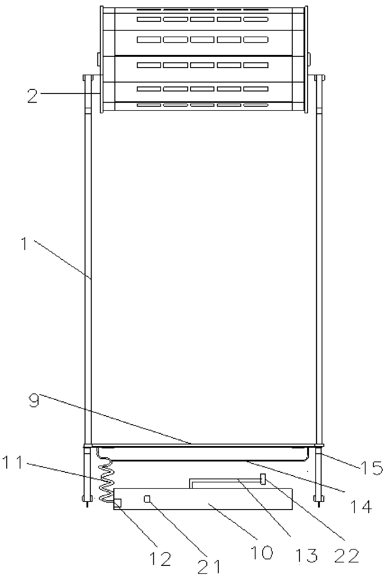 An intelligent environmental control system for wall-mounted agricultural planting racks