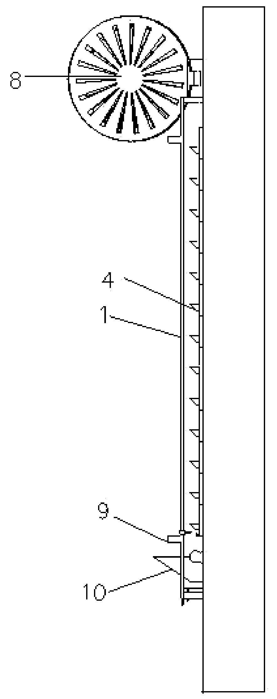 An intelligent environmental control system for wall-mounted agricultural planting racks