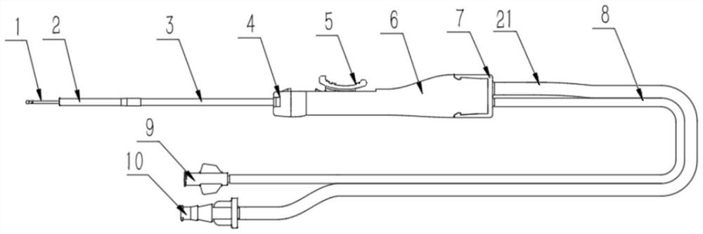 Multifunctional paranasal sinus flushing device