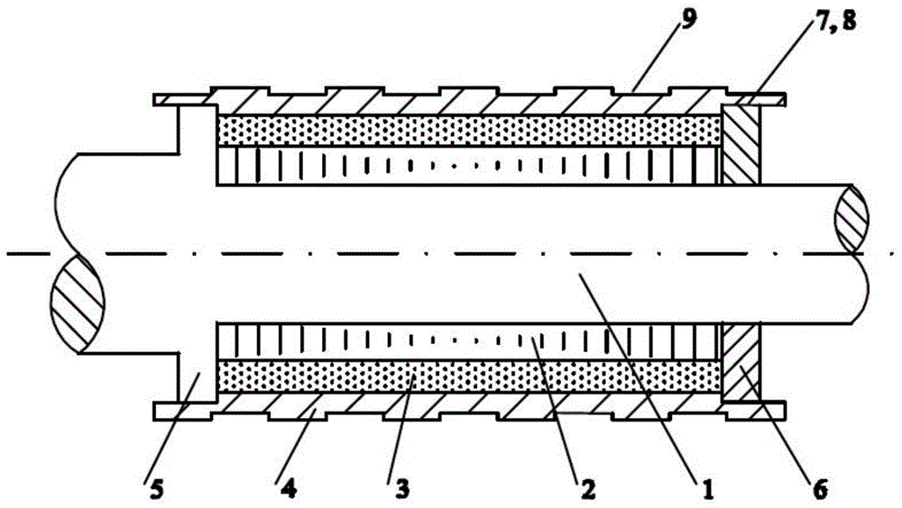 Rotor structure of surface-mounted high-speed permanent magnet motor