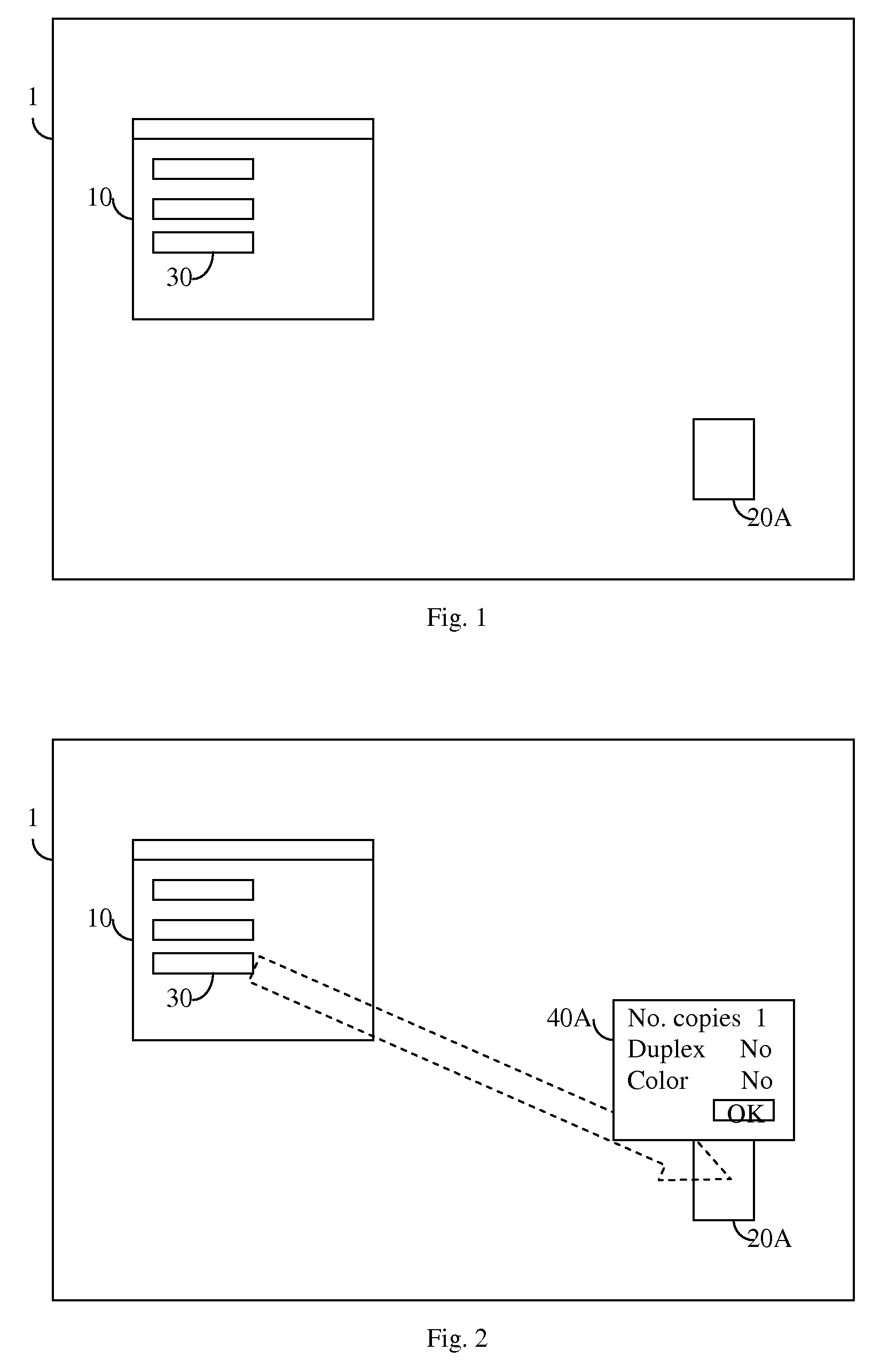 Drag-and-drop printing method with enhanced functions