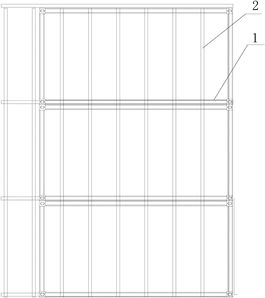 Composite protection roof for temporary house in construction site and construction method of composite protection roof