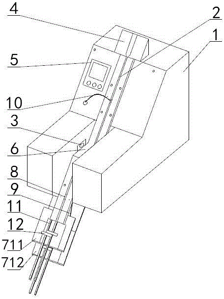 Flatness detecting and distinguishing device of network transformer