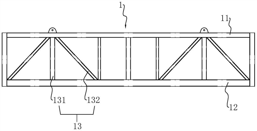 A prefabricated wall panel stacking rack