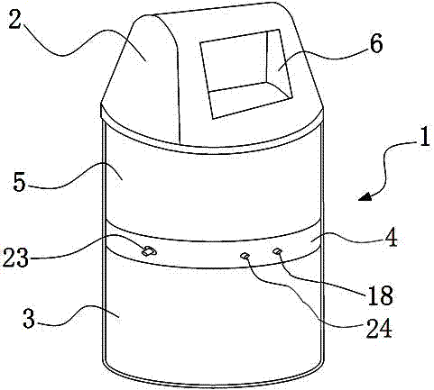 Indoor biological waste fertilizer pretreatment barrel