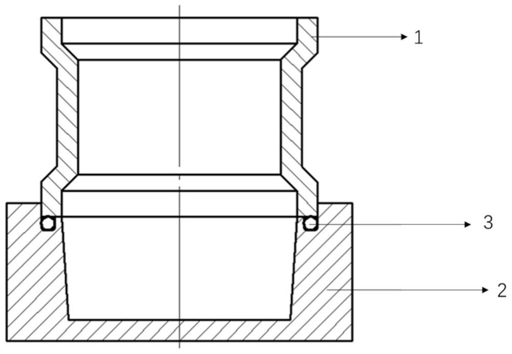 Welding process for one-time brazing forming of parts with different heat capacities