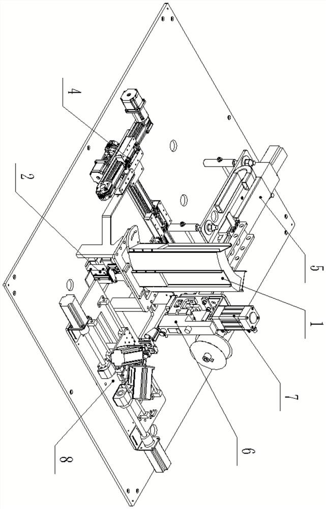 Conical net making machine