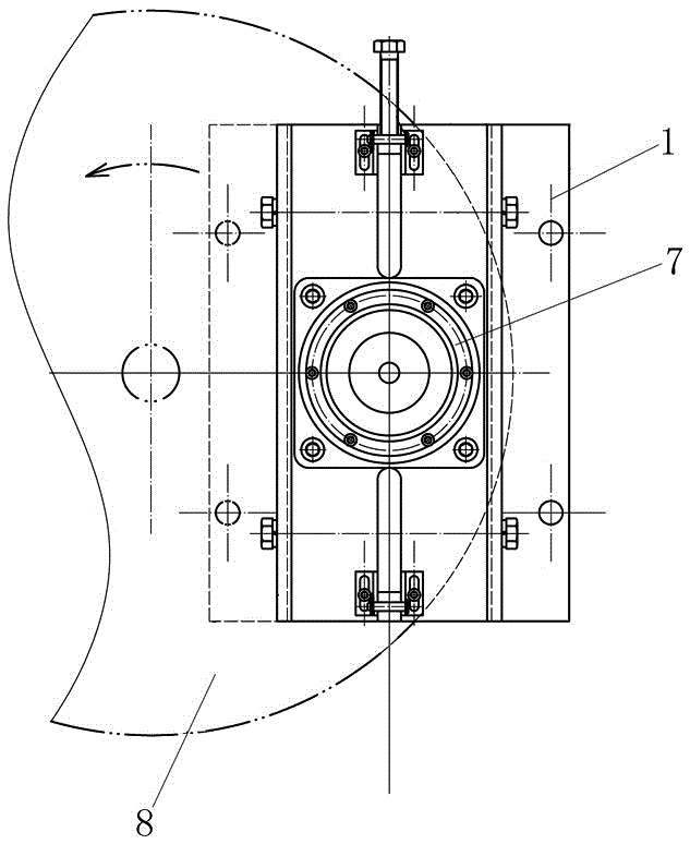 Disc locking device and braking method thereof