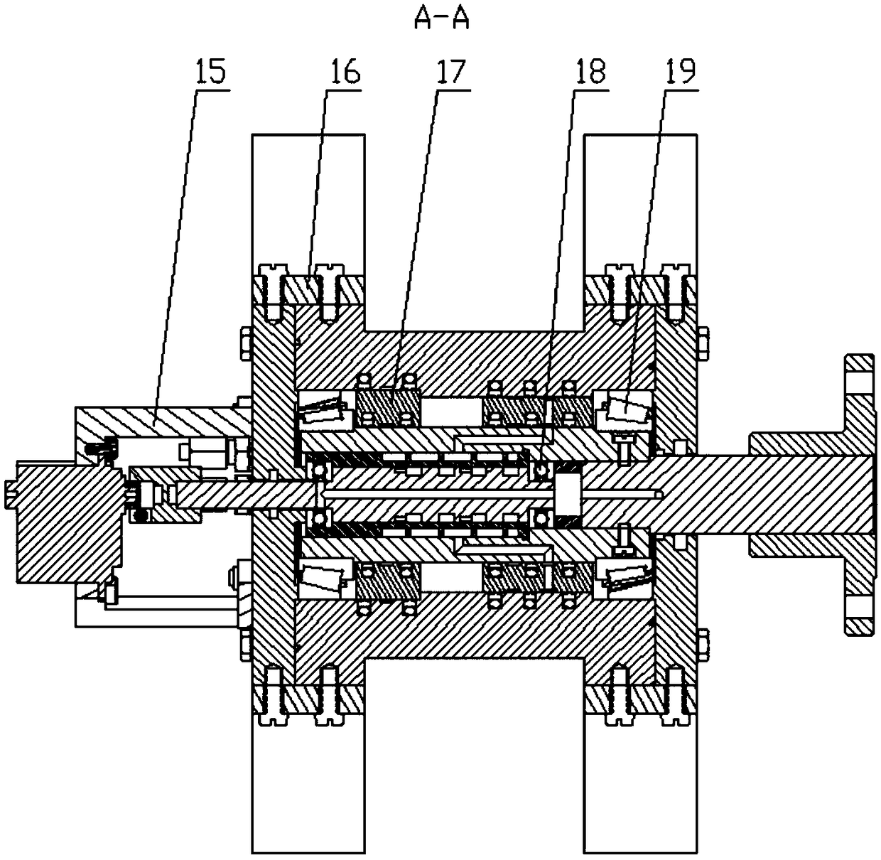 Easily-machined hydraulic corner self-servo compliant driver