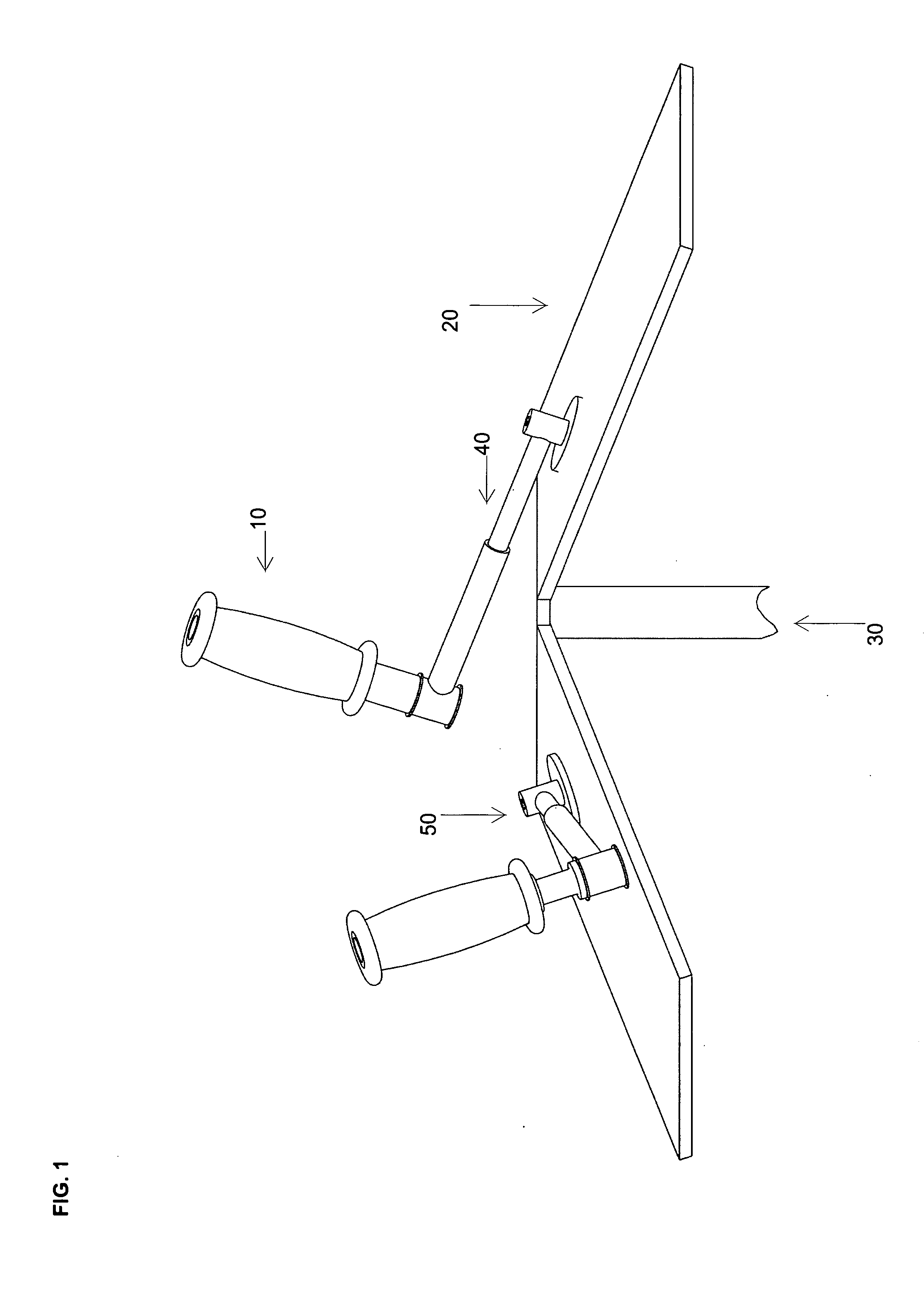 Extended range elliptical machine