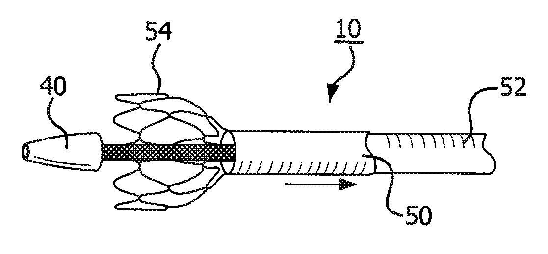 Tube with reverse necking properties