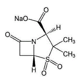 Sulbactam compound for treating infectious diseases, and preparation method therefor