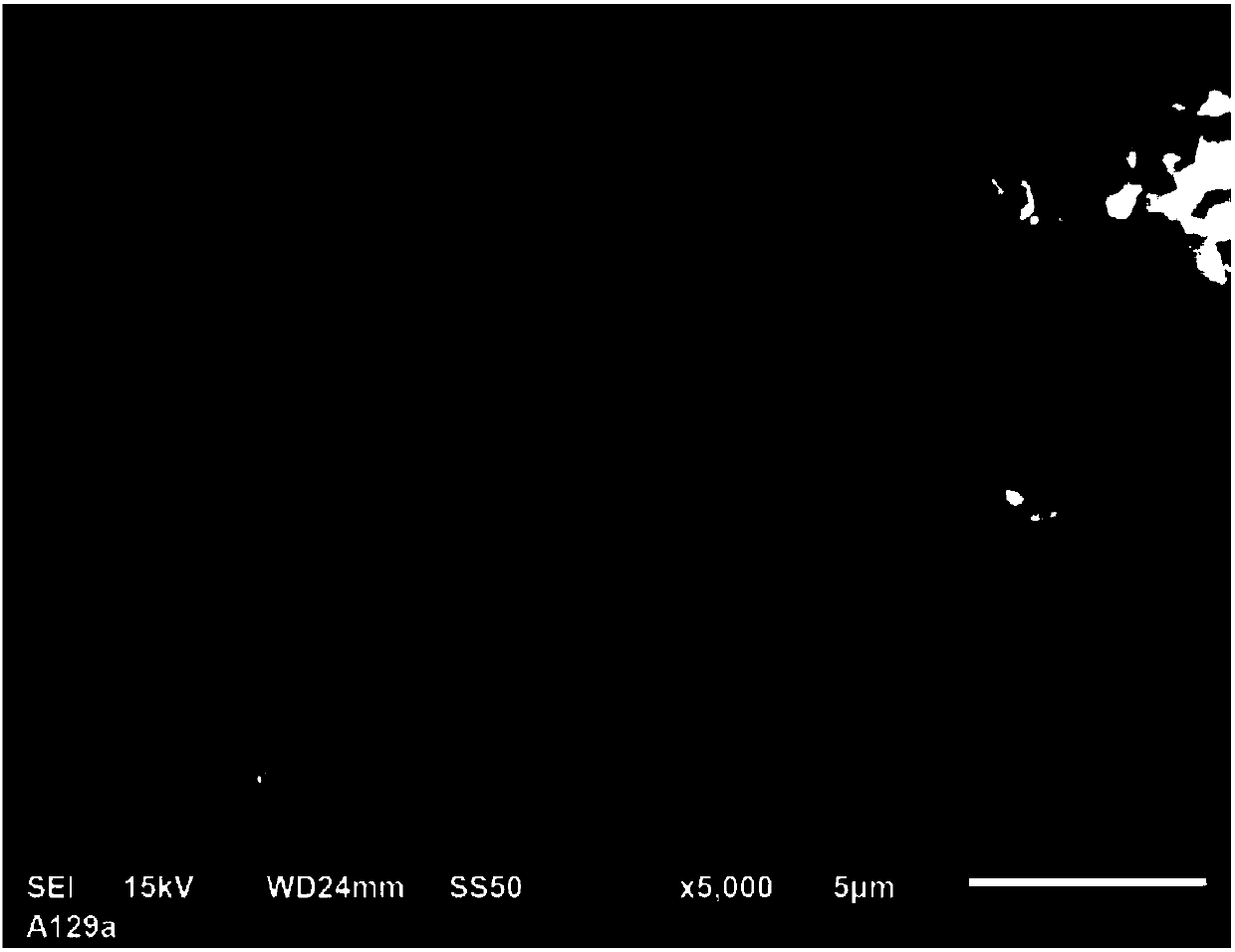 Hydroxypropyl chitosan microspheres as well as preparation method thereof and application thereof in reduction of dielectric loss of vegetable oil