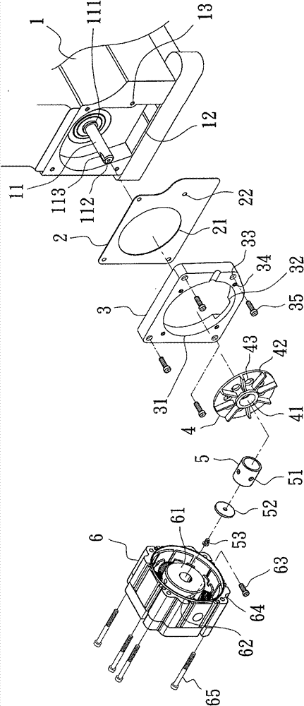 Mechanism heat-dissipating device of sewing machine adopting direct drive motor