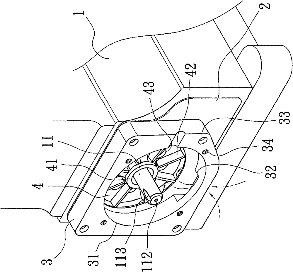 Mechanism heat-dissipating device of sewing machine adopting direct drive motor