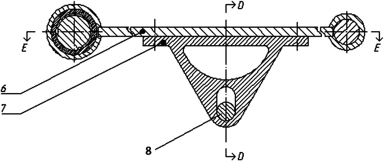 An automatic rotary feeding and feeding device for glass tube fusing and cutting