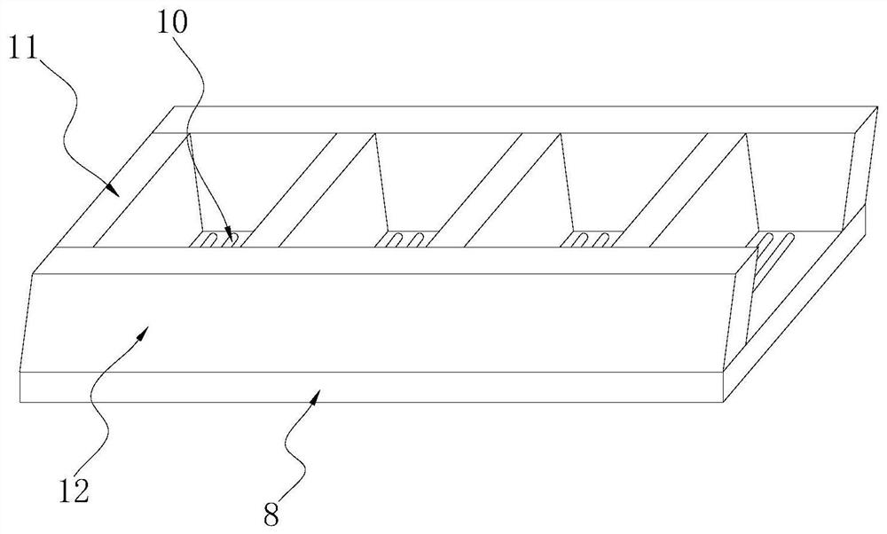 Cleaning device provided with water throwing function and used for landscape pruning