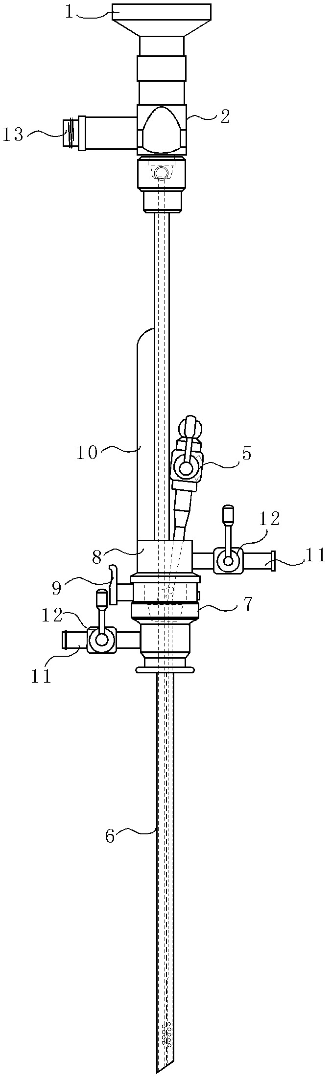 Minimally invasive collective integral acupotomy scope and operation method thereof