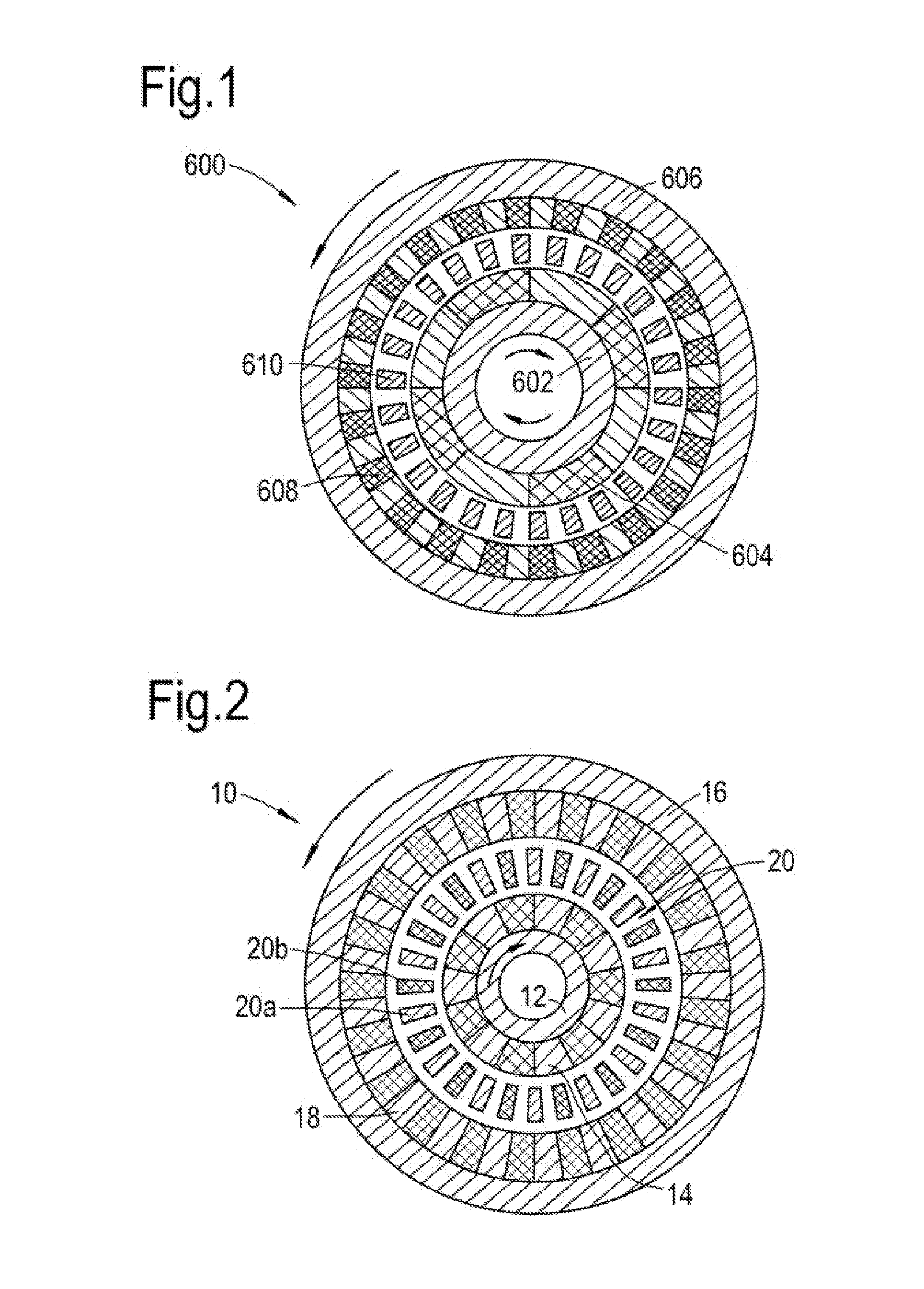 Magnetic gear arrangement