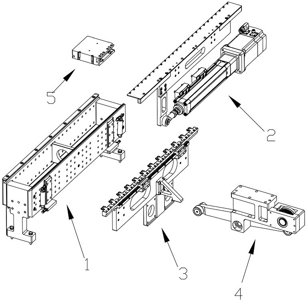 Precise positioning mechanism for driving tray