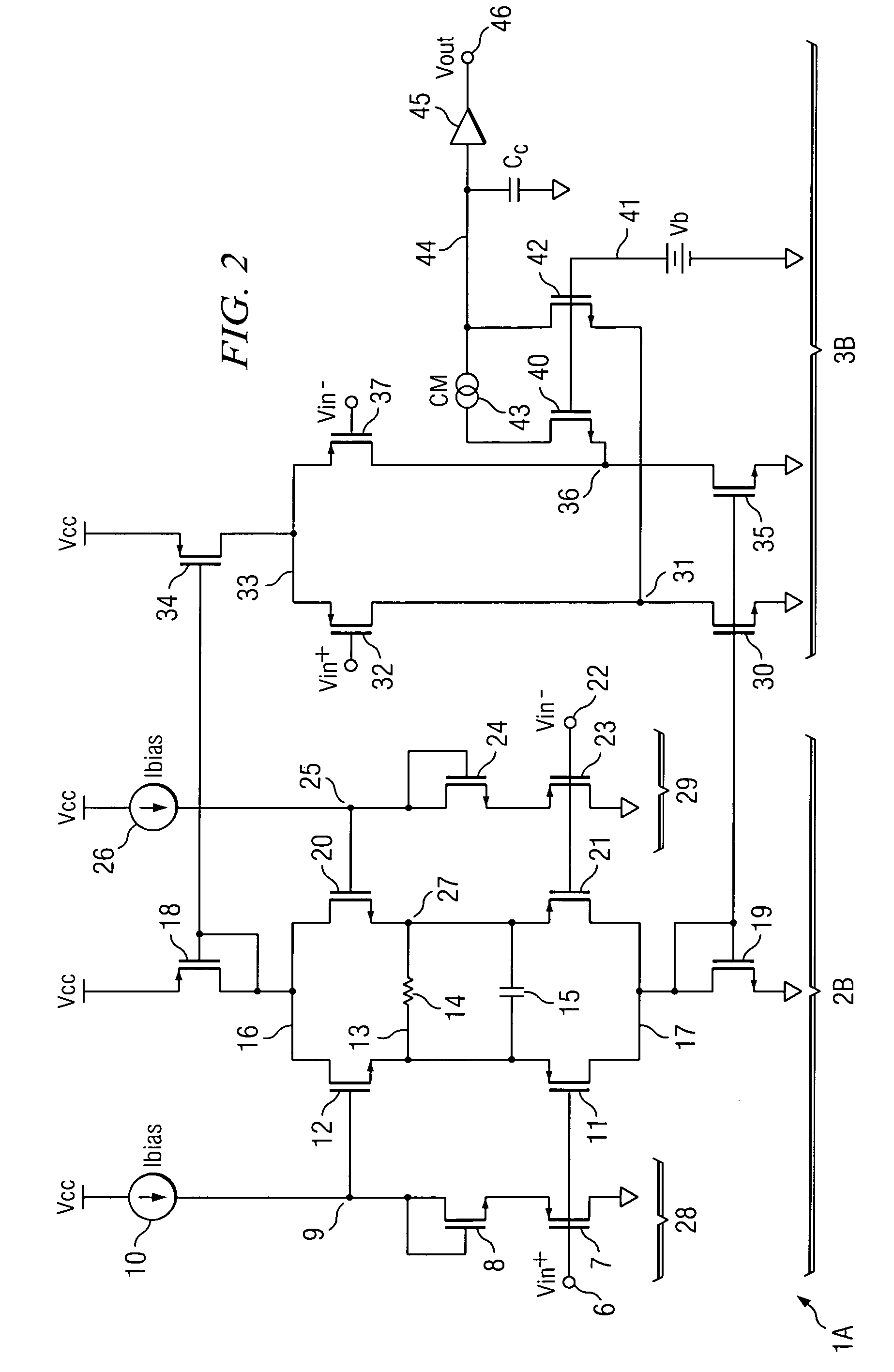 CMOS class AB folded cascode operational amplifier for high-speed applications