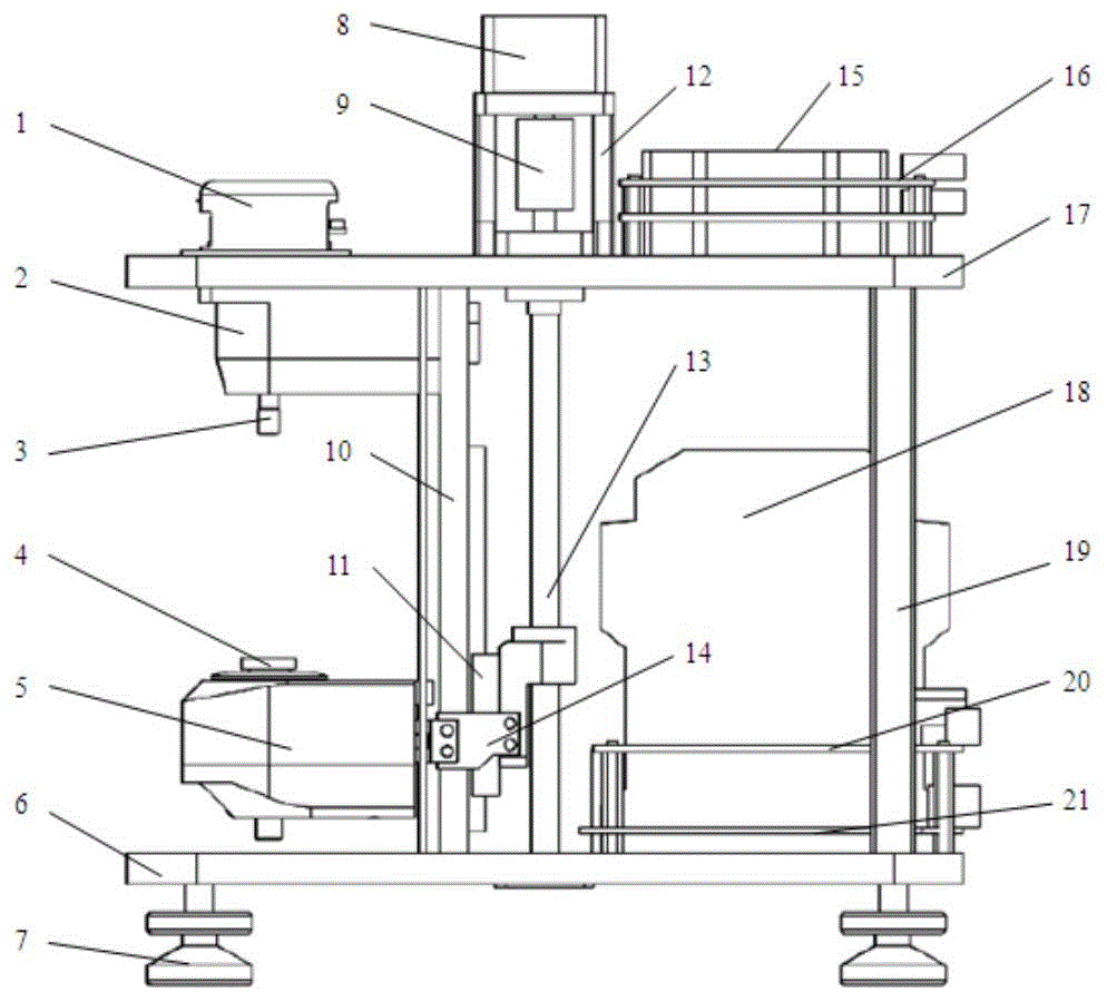 Thrombelastogram instrument