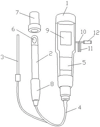 PH meter for water quality detection