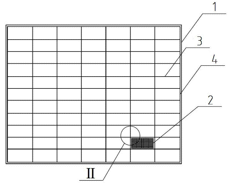 Modular selective catalytic reduction (SCR) denitration rectification grating device