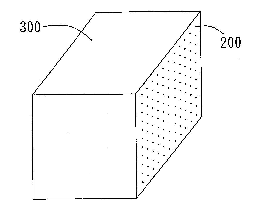 Light-transmissible construction material and manufacturing method for the same